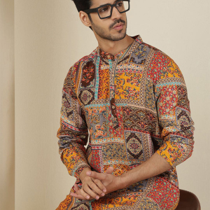 Regal Heritage Embroidered Kurta