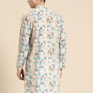 Indigo Bloom Printed Kurta