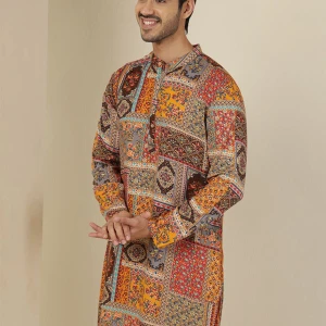 Regal Heritage Embroidered Kurta